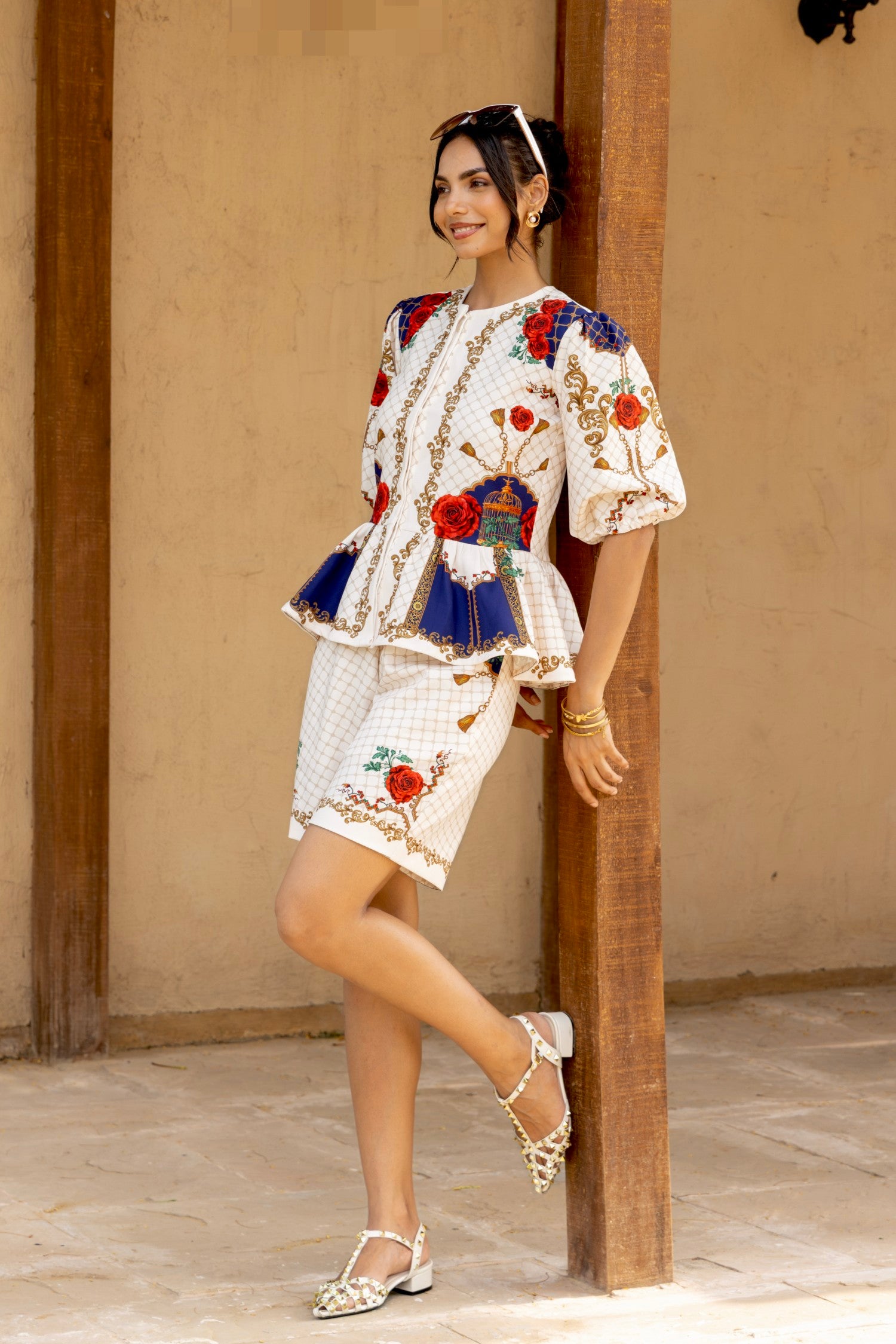 Victorian Shorts Coord Set