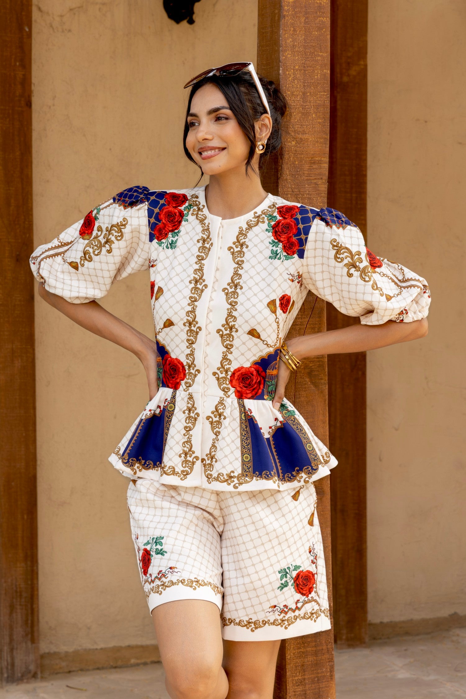 Victorian Shorts Coord Set