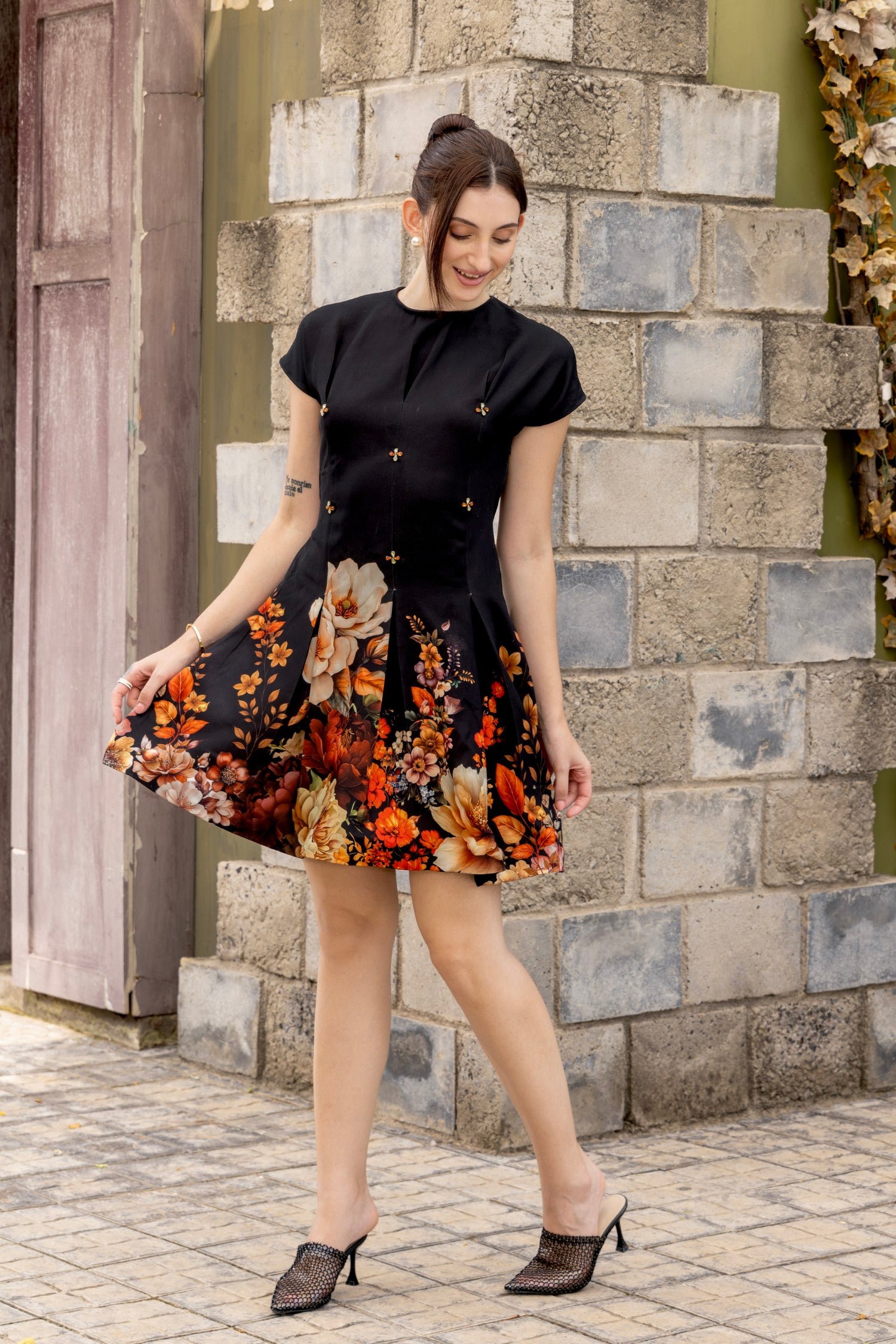 Savanna Pleated Dress
