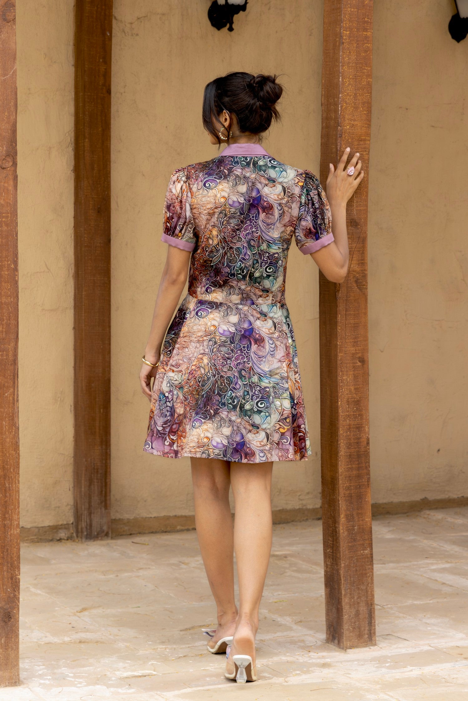 Mirame Panelled Dress