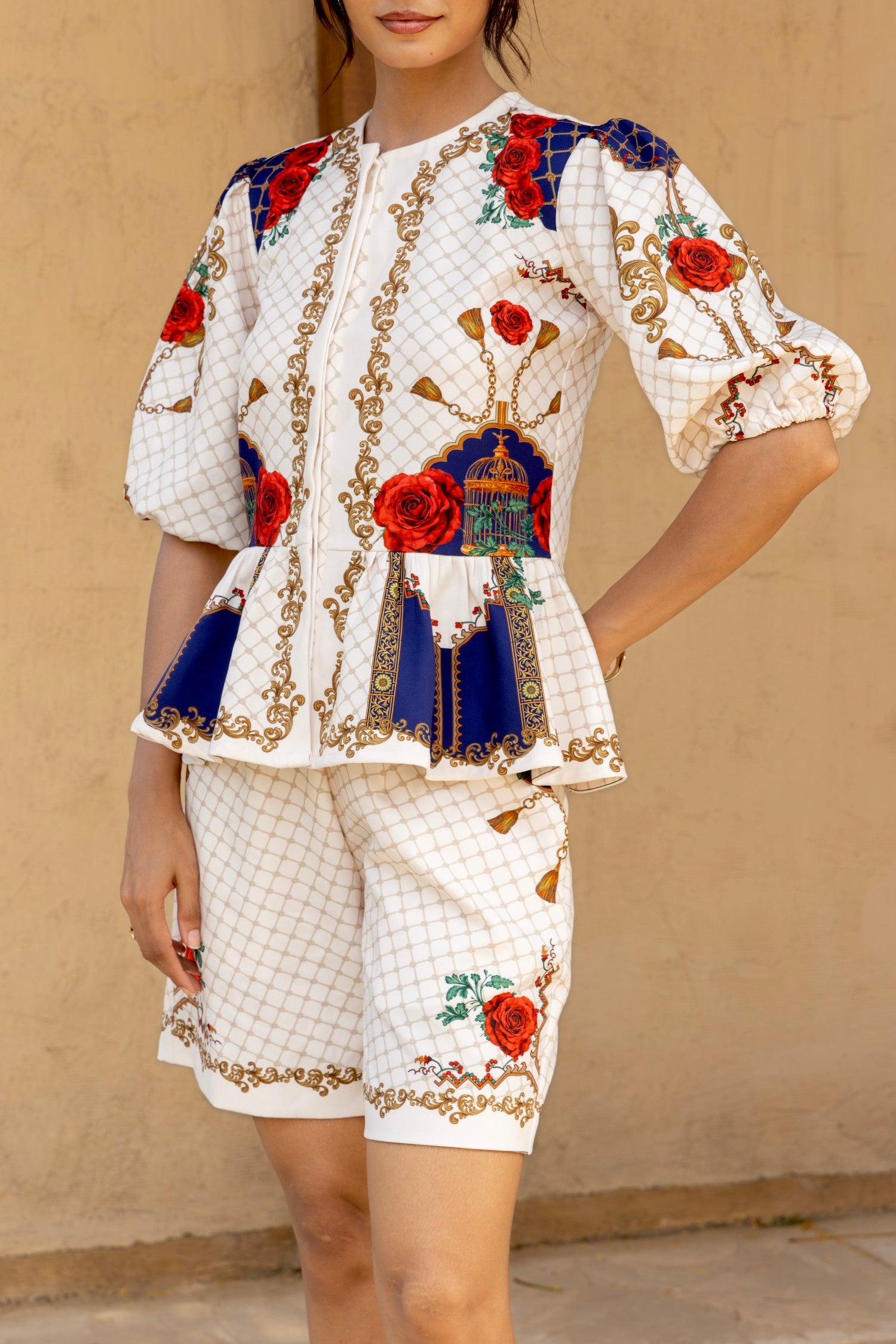 Victorian Shorts Coord Set
