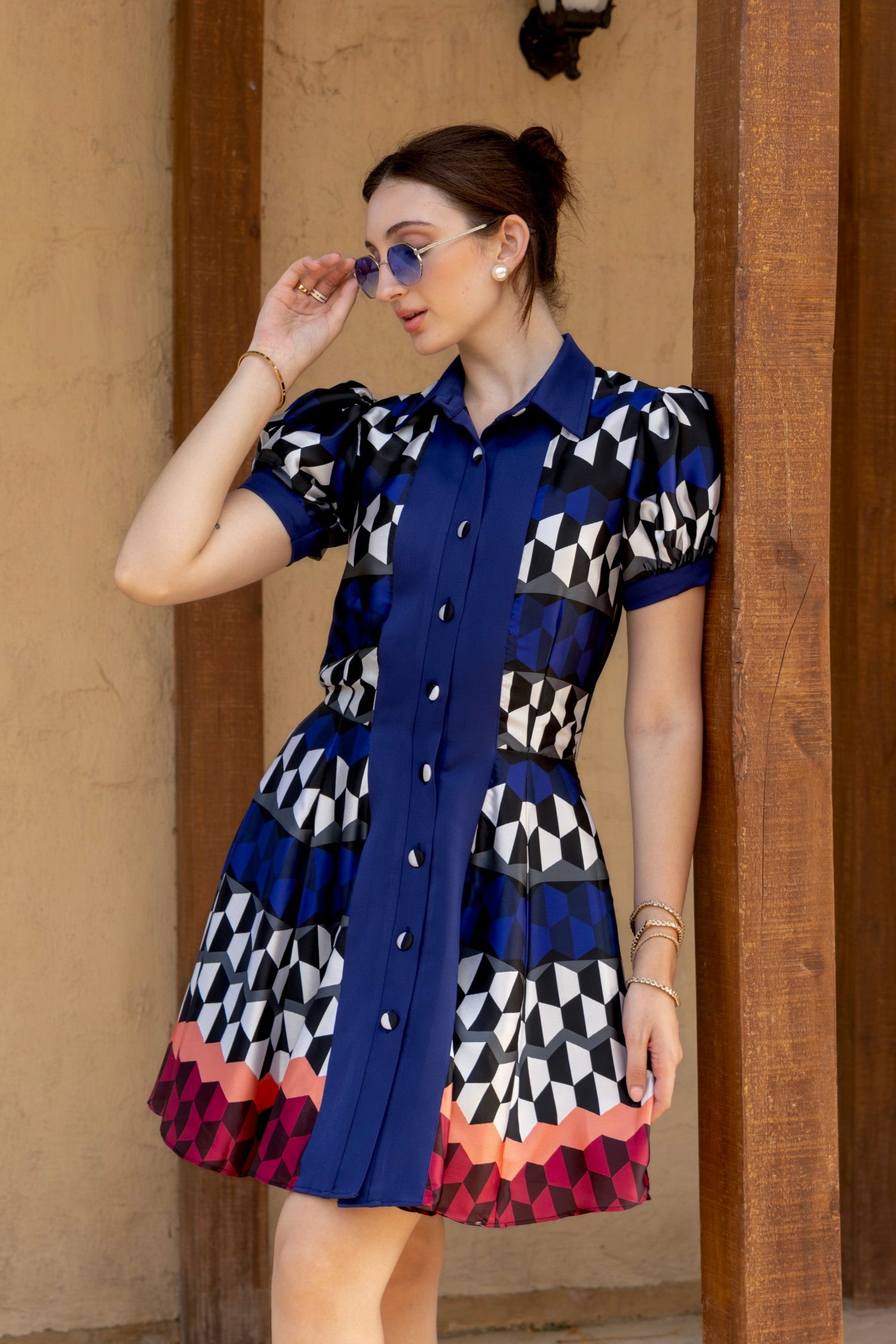Cupid Panelled Dress