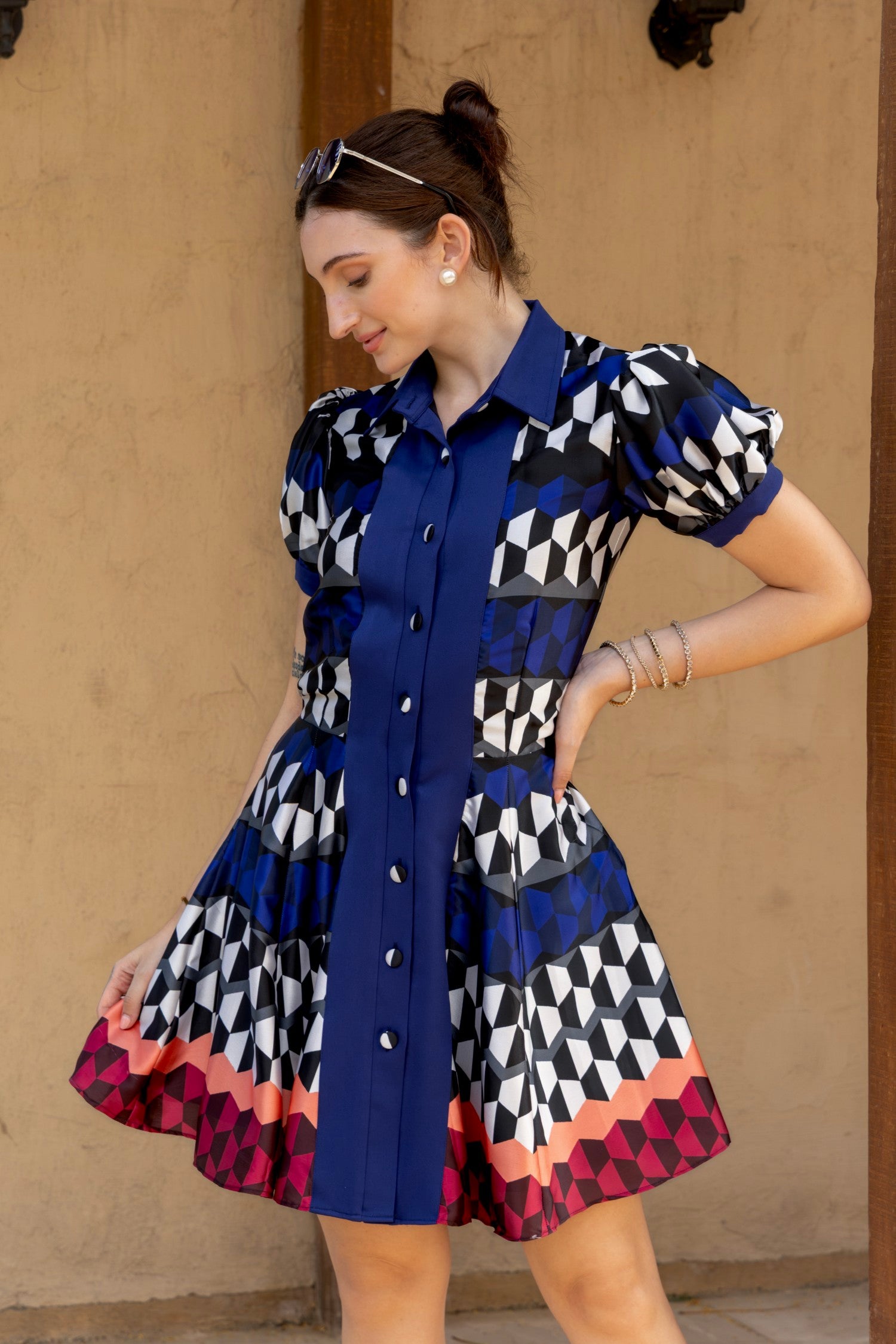 Cupid Panelled Dress