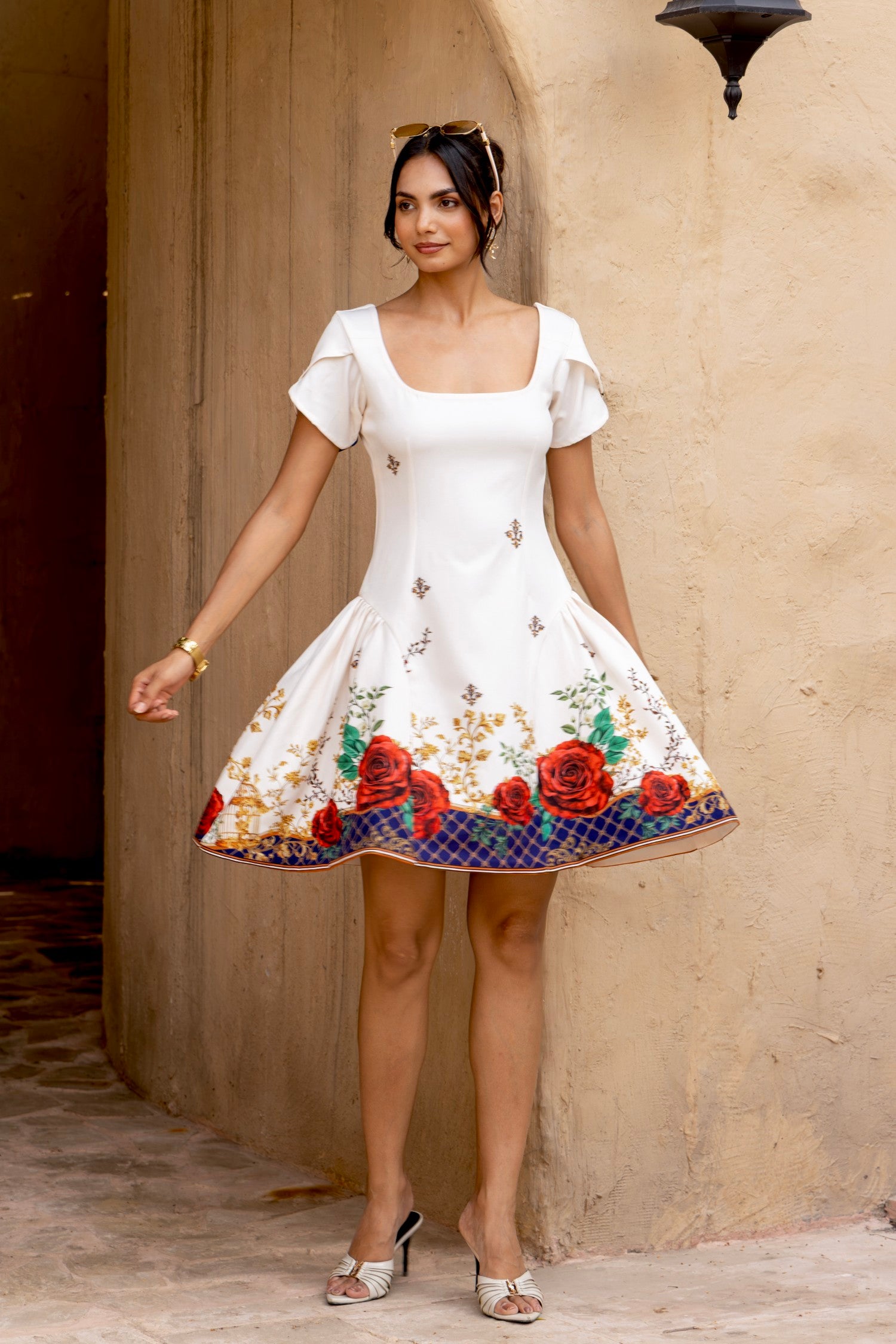 Victorian Pleated Dress