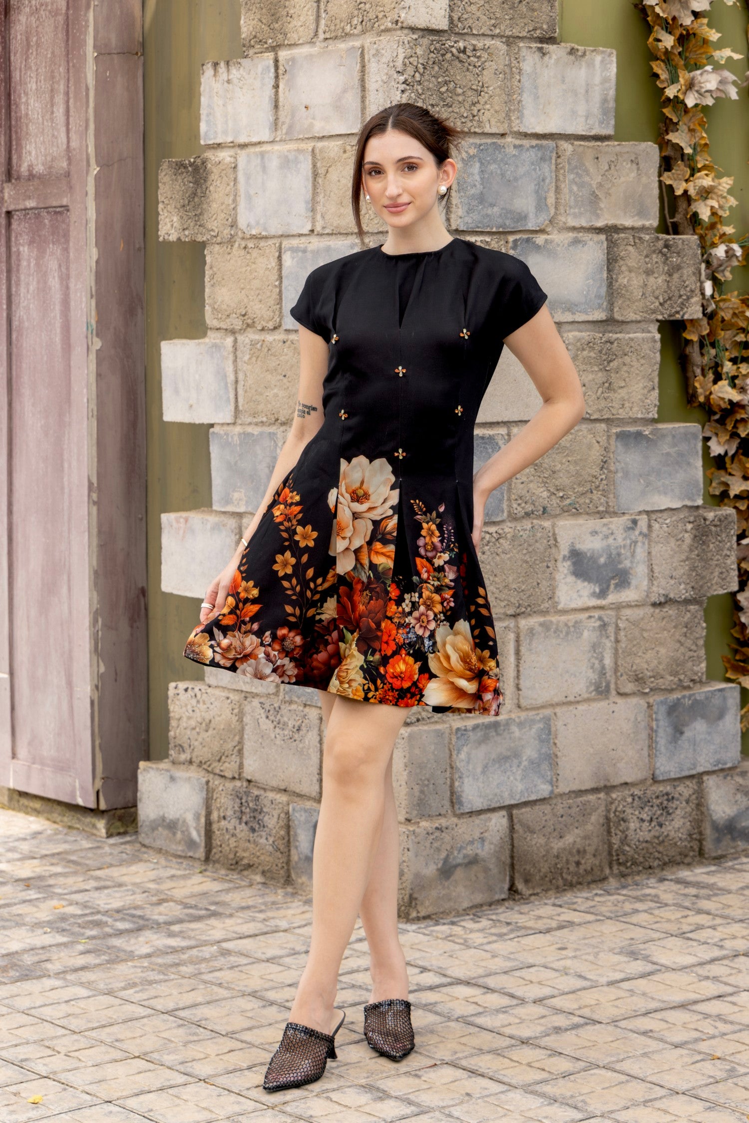 Savanna Pleated Dress
