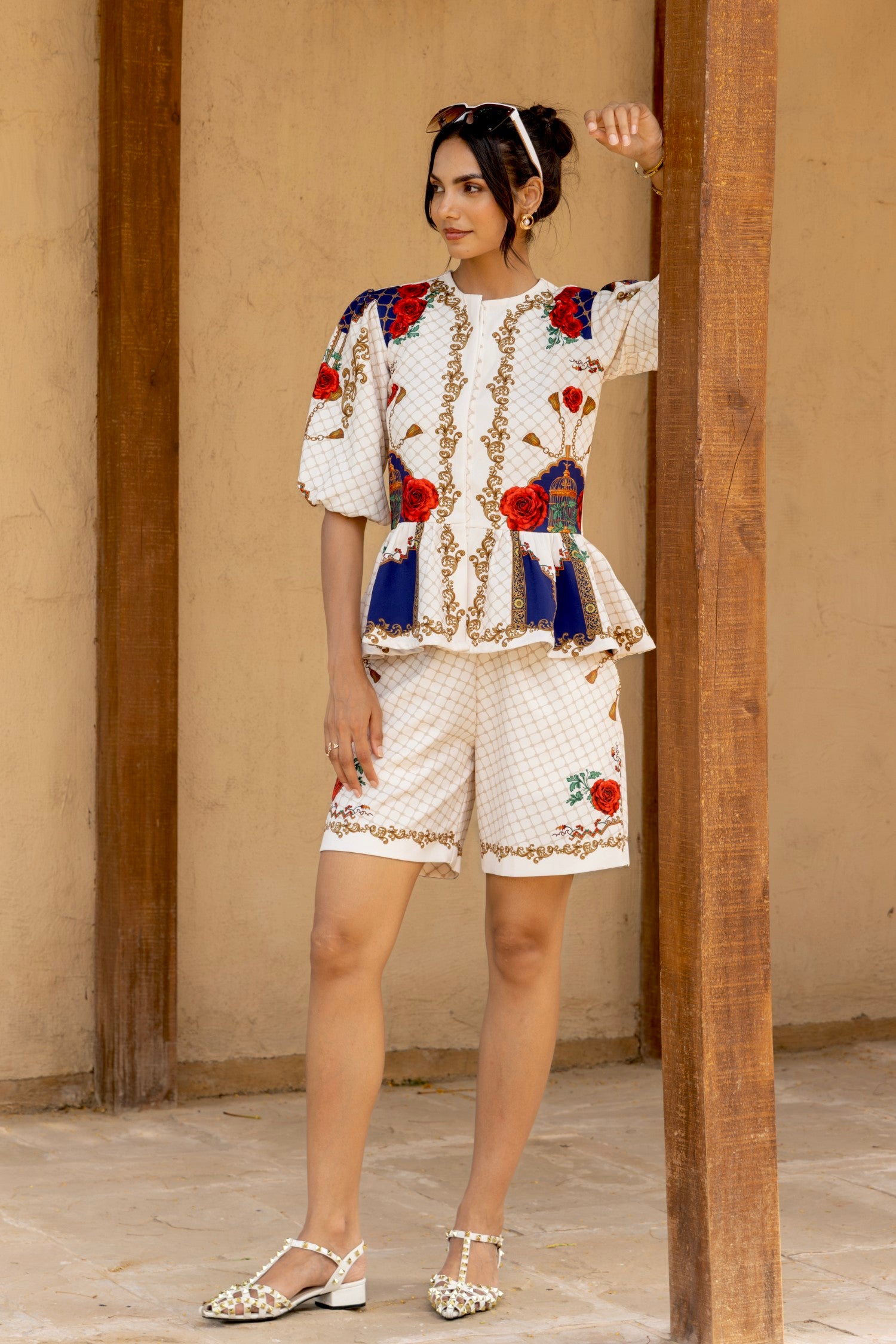 Victorian Shorts Coord Set