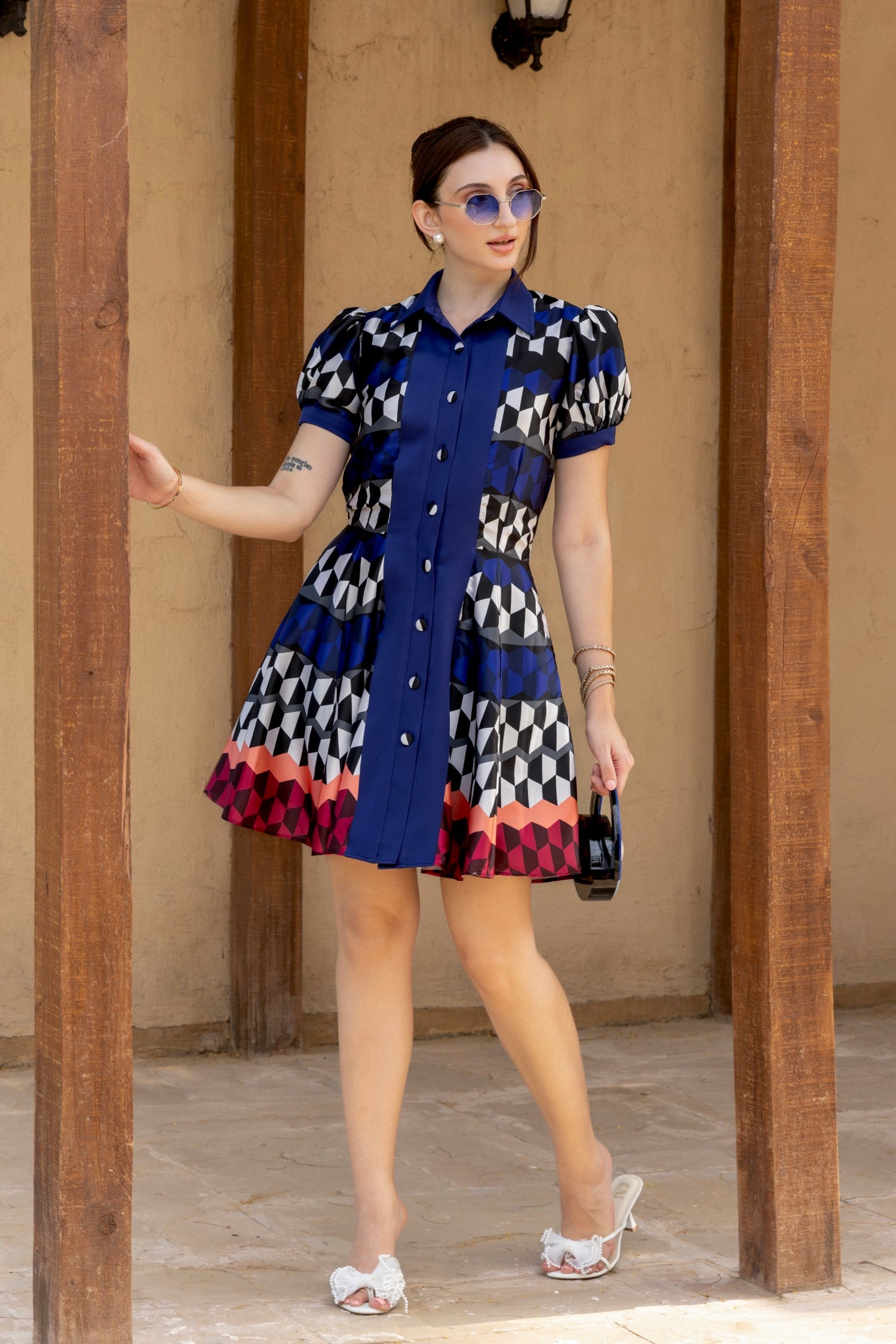 Cupid Panelled Dress