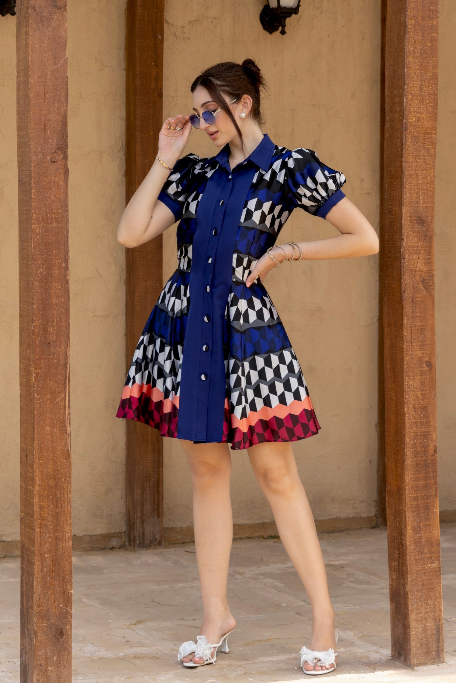 Cupid Panelled Dress